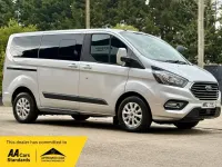 Begagnad Ford Tourneo Custom Zetec 2018 Silver Van
