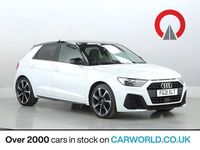 Used Audi A1 Sportback Black Edition 95 HP (69 kW) 2021 White Hatchback