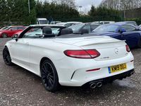 Begagnad Mercedes C43 AMG Premium Plus 2019 Vit Cab