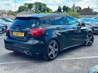 Begagnad Mercedes A250 AMG 2016 Svart Halvkombi