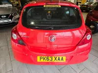 Used Vauxhall Corsa 83 HP (61 kW) 2013 Red Hatchback