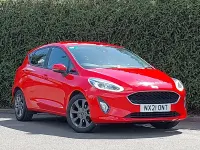Used Ford Fiesta Trend 125 HP (91 kW) 2021 Red Hatchback