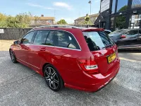 Used Mercedes C220 AMG 2014 Red Estate