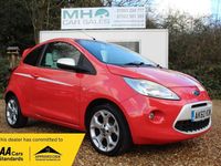 Usado Ford Ka 69 HP (50 kW) 2010 Vermelho Citadino