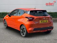 Used Nissan Micra Acenta 92 HP (67 kW) 2021 Orange Hatchback