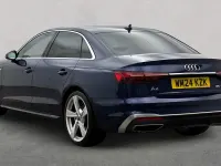 Used Audi A4 S-Line 150 HP (110 kW) 2024 Blue Sedan