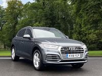Used Audi Q5 S-Line 190 HP (139 kW) 2018 Grey SUV
