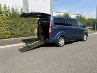 Used Ford Tourneo Custom Titanium 130 HP (95 kW) 2020 Blue Van