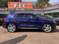 Used Audi Q3 S-Line 150 HP (110 kW) 2021 Blue SUV