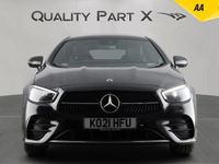 Used Mercedes E220 AMG line 2021 Black Coupe