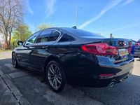 Begagnad BMW 520 Comfort Edition 2017 Svart Sedan