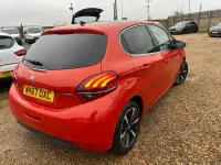 Used Peugeot 208 Allure Premium 2017 Orange Hatchback