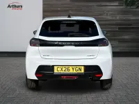 New Peugeot 208 Allure 2026 White Hatchback