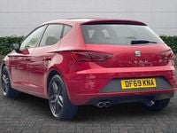 Used Seat Leon Black Edition 150 HP (110 kW) 2020 Red Hatchback