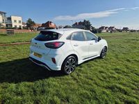 Used Ford Puma ST-Line 155 HP (114 kW) 2021 Frozen white SUV