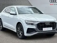 Used Audi Q8 S-Line 286 HP (210 kW) 2019 White SUV