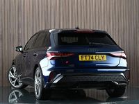 Used Audi A3 Black Edition 2024 Blue Hatchback