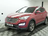 Used Hyundai Santa Fe Premium 194 HP (142 kW) 2015 Red SUV