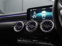 Used Mercedes A180 AMG Line Premium 136 HP (100 kW) 2022 Blue Hatchback