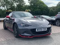 Used Mazda MX5 131 HP (96 kW) 2016 Grey Cabriolet
