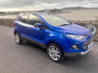 Used Ford Ecosport Titanium 2017 Blue SUV
