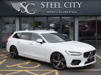 Used Volvo V90 R-Design 2017 White Estate