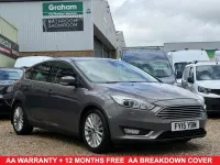 Used Ford Focus Titanium X 125 HP (91 kW) 2015 Brown Hatchback