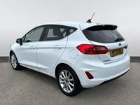 Used Ford Fiesta Titanium 125 HP (91 kW) 2021 White Hatchback