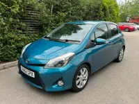 Used Toyota Yaris 2013 Turquoise Hatchback