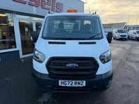 Used Ford Transit 130 HP (95 kW) 2022 White Cabriolet