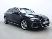 Used Audi A3 Sportback S-Line 2023 Black Hatchback