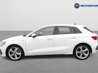 Used Audi A3 e-tron S-Line 2021 White Hatchback