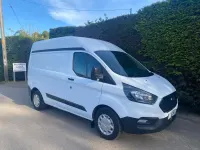 Used Ford Transit Custom 105 HP (77 kW) 2019 White Van
