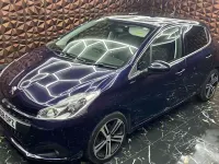 Used Peugeot 208 GT-line 109 HP (80 kW) 2018 Blue Hatchback