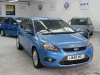 Used Ford Focus Titanium 125 HP (91 kW) 2009 Blue Hatchback