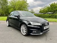 Used Audi A1 S-Line 2015 Black Hatchback