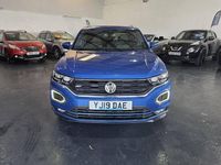 Used VW T-Roc R-line 2019 Blue SUV