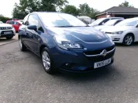Used Vauxhall Corsa Design Edition 2015 Blue Hatchback
