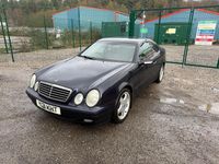 Used Mercedes CLK320 Elegance 2001 Blue Coupe