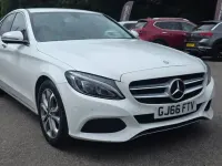 Used Mercedes C200 2016 White Sedan