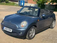 Usado Mini Cooper Cabriolet 2010 Azul Descapotable