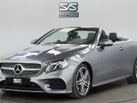 Used Mercedes E220 AMG line 194 HP (142 kW) 2018 Grey Cabriolet