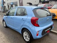 Used Kia Picanto 66 HP (48 kW) 2022 Blue Hatchback