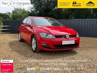 Used VW Golf VII Match 2015 Red Hatchback