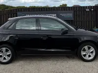 Used Audi A1 116 HP (85 kW) 2016 Black Hatchback