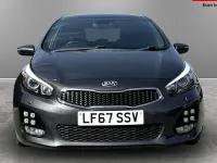 Used Kia Ceed GT-Line S 136 HP (100 kW) 2017 Silver Hatchback