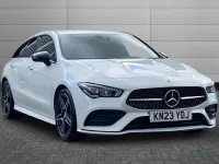 Used Mercedes CLA200 AMG Line Premium 161 HP (118 kW) 2023 Polar white Estate