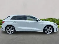 Used Audi A3 Sportback S-Line 110 HP (80 kW) 2022 White Hatchback
