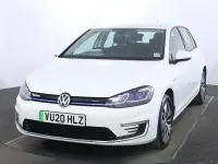 Begagnad VW e-Golf 100 kW (136 HK) 2019 Vit Halvkombi