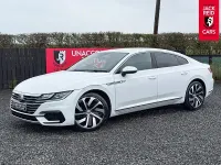 Used VW Arteon R-line 190 HP (139 kW) 2019 White Hatchback